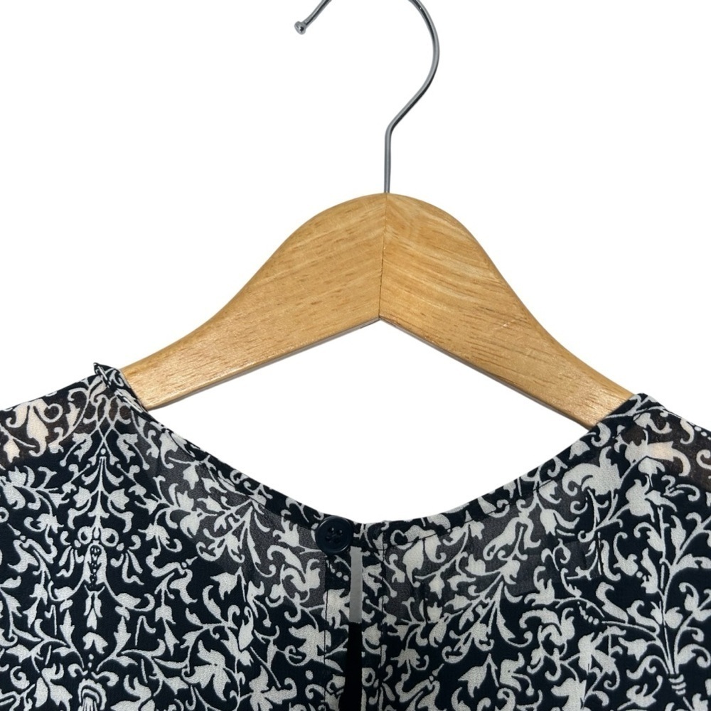 Reformation Doutzen Mini Ruffle Dress Suisse Ditsy Floral Print Women’s Size 0 - Picture 11 of 14